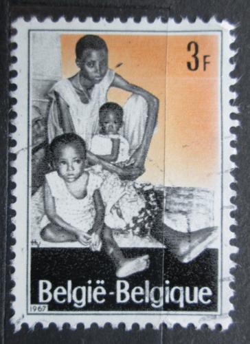 Poštová známka Belgicko 1967 Bìženci Mi# 1467