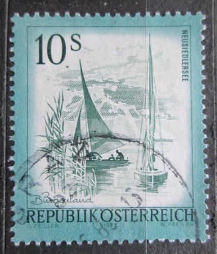 Poštová známka Rakúsko 1973 Neziderské jezero Mi# 1433