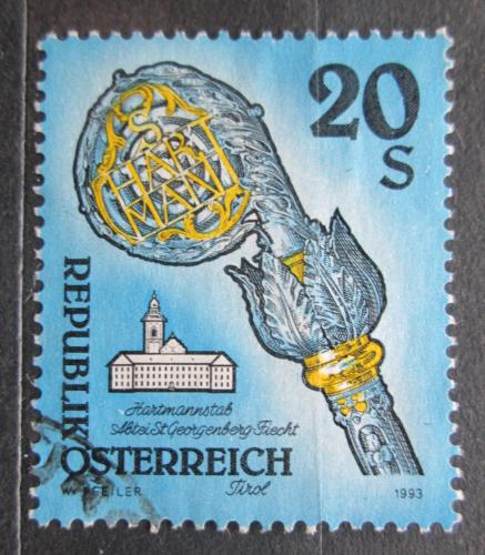 Poštová známka Rakúsko 1993 Opatství St. Georgenberg Mi# 2109