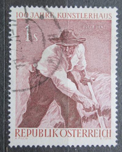 Poštová známka Rakúsko 1961 Umenie, Albin Egger-Lienz Mi# 1087