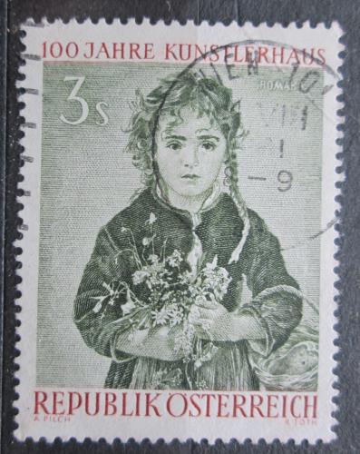 Poštová známka Rakúsko 1961 Umenie, Anton Romako Mi# 1089