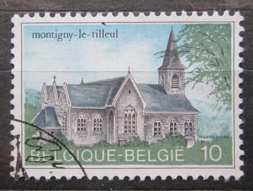 Poštová známka Luxembursko 1984 Kostel Montigny-le-Tilleul Mi# 2191