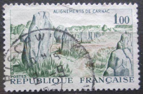 Potov znmka Franczsko 1965 Megalitick ady v Carnacu Mi# 1519 