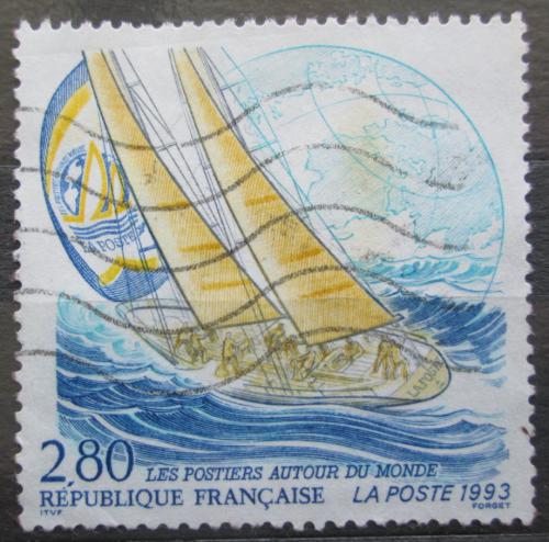 Potov znmka Franczsko 1993 Jachting Mi# 2937