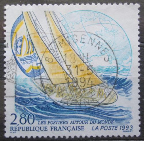 Potov znmka Franczsko 1993 Jachting Mi# 2937 - zvi obrzok