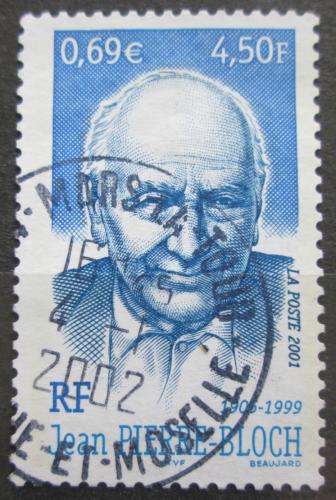 Poštová známka Francúzsko 2001 Jean Pierre-Bloch, politik Mi# 3569