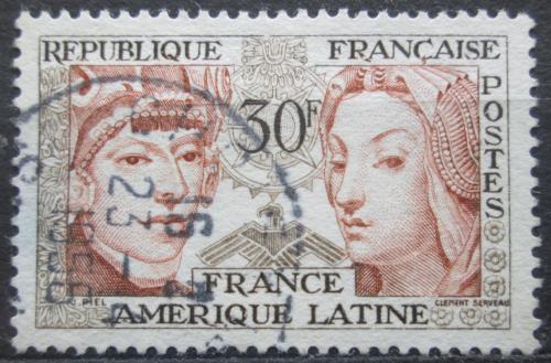 Poštová známka Francúzsko 1956 Sochy Mi# 1088