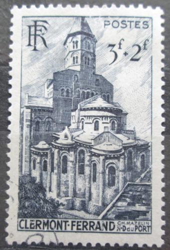Potov znmka Franczsko 1947 Notre-Dame du Port, Clermont-Ferrand Mi# 774