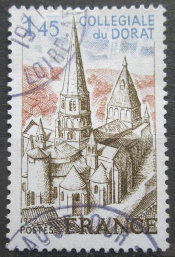 Poštová známka Francúzsko 1977 Opatství Dorat Mi# 2042