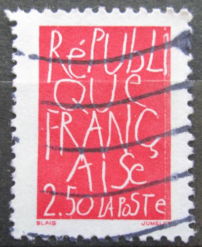 Potov znmka Franczsko 1992 Npis od  Jean-Charles Blaise Mi# 2917