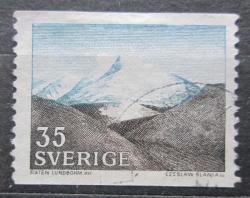 Poštová známka Švédsko 1967 Pohoøí Fjäll Mi# 575 A