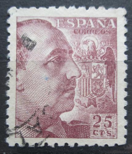 Poštová známka Španielsko 1939 Generál Franco Mi# 845