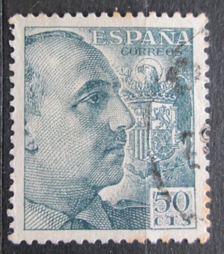 Poštová známka Španielsko 1939 Generál Franco Mi# 849