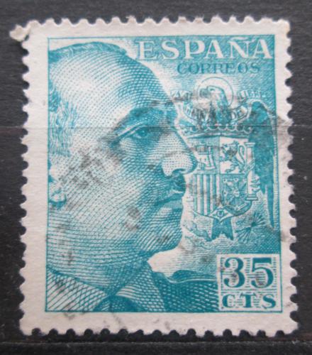 Poštová známka Španielsko 1951 Generál Franco Mi# 997