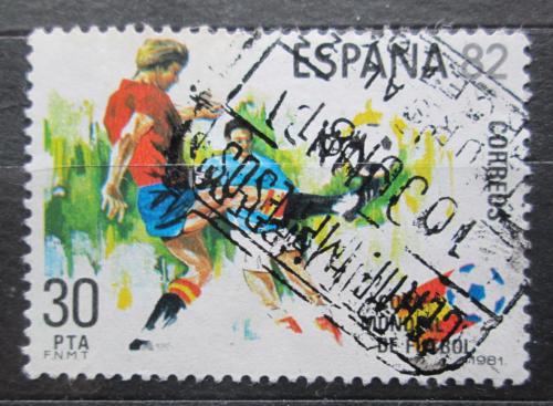 Poštová známka Španielsko 1981 MS ve futbale Mi# 2497
