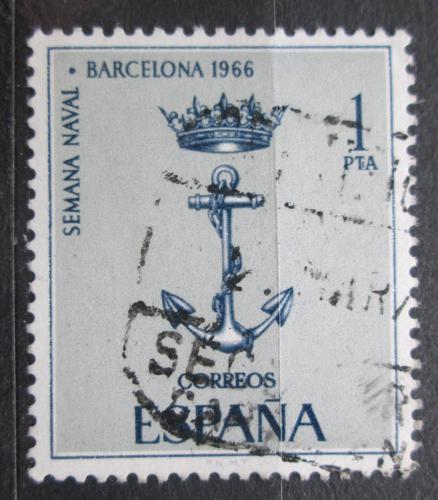 Poštová známka Španielsko 1966 Kotva Mi# 1624