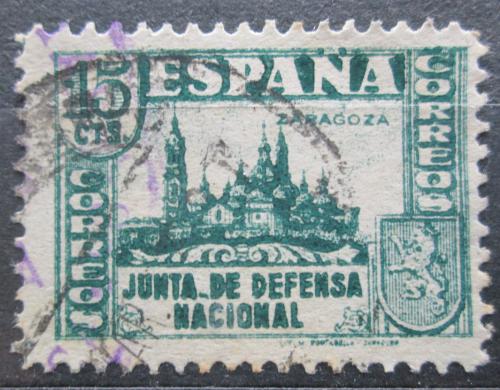Poštová známka Španielsko 1936 Kostel v Zaragoze Mi# 753
