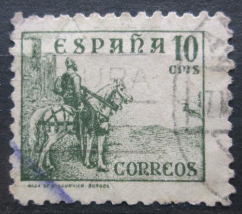 Poštová známka Španielsko 1937 El Cid na koni Mi# 767