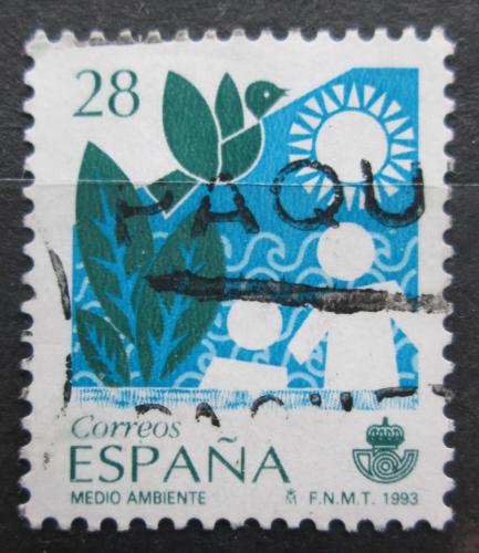 Poštová známka Španielsko 1993 Ochrana pøírody Mi# 3097