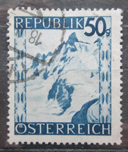 Poštová známka Rakúsko 1946 Pohoøí Silvretta Mi# 760