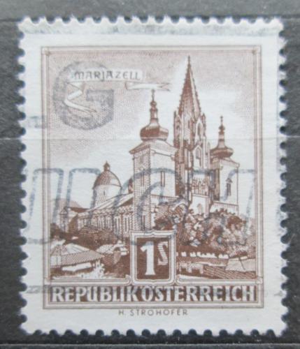 Poštová známka Rakúsko 1957 Bazilika Mariazell Mi# 1035