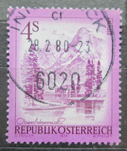 Poštová známka Rakúsko 1973 Jazero Almsee Mi# 1430