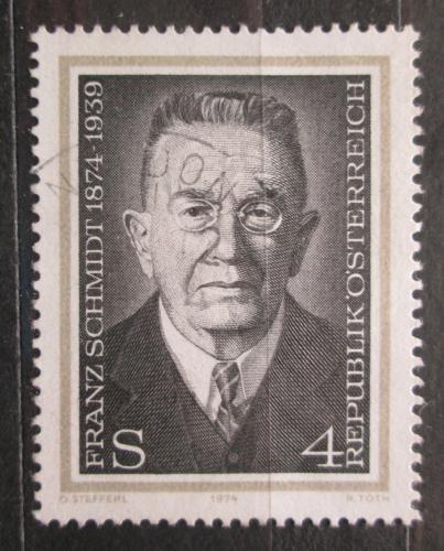 Poštová známka Rakúsko 1974 Franz Schmidt Mi# 1473