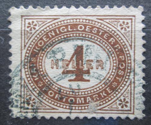 Poštová známka Rakúsko 1899 Doplatná Mi# 13