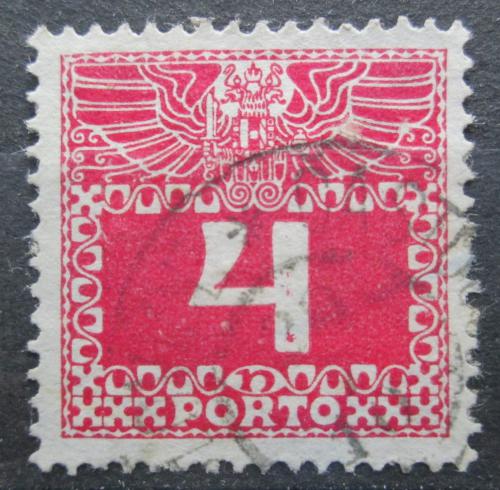 Poštová známka Rakúsko 1908 Doplatná Mi# 36