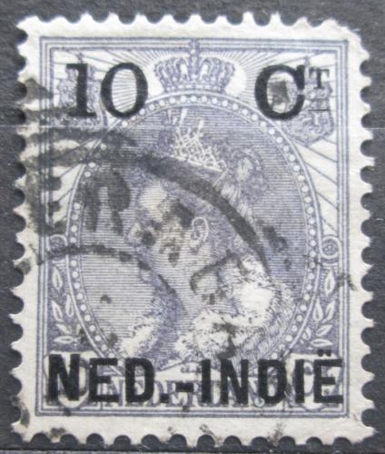 Poštová známka Nizozemská India 1899 Krá¾ovna Wilhelmina pretlaè Mi# 31