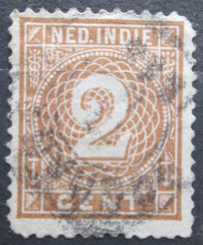Poštová známka Nizozemská India 1884 Nominálna hodnota Mi# 18 a