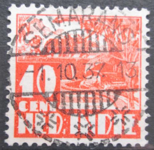Poštová známka Nizozemská India 1934 Domorodec Mi# 212