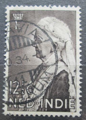 Potovn znmka Nizozemsk Indie 1934 Krlovna Emma Mi# 229