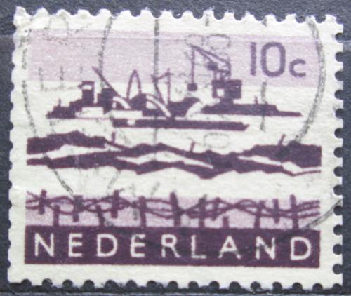 Potov znmka Holandsko 1963 Tebn lo Mi# 800 - zvi obrzok