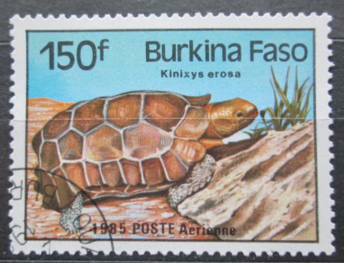 Poštová známka Burkina Faso 1985 Korytnaèka ohebná Mi# 1010