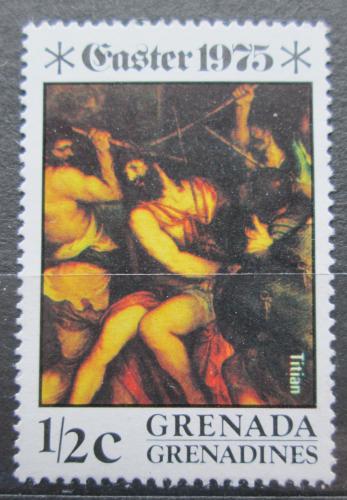 Poštová známka Grenada Gren. 1975 Umenie, Tizian Mi# 63