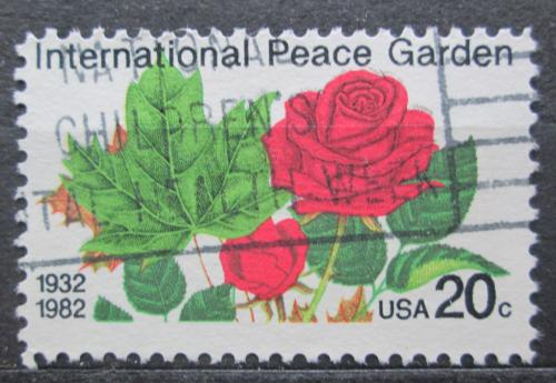 Poštová známka USA 1982 Rùže Mi# 1594