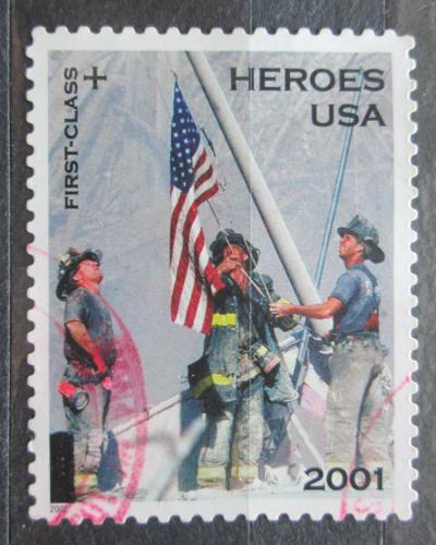 Potov znmka USA 2002 Nrodn hrdinov Mi# 3581 - zvi obrzok