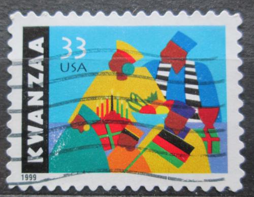 Poštová známka USA 2001 Svátek Kwanzaa Mi# 3506