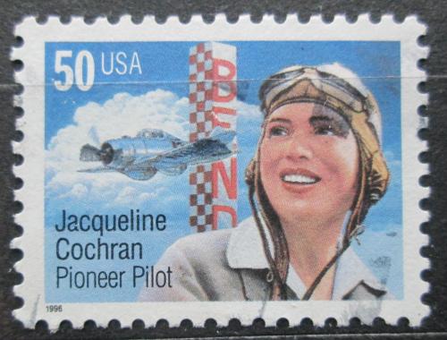 Poštová známka USA 1996 Jacqueline Cochran Mi# 2700