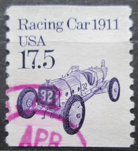 Poštovní známka USA 1987 Staré závodní auto Mi# 1952