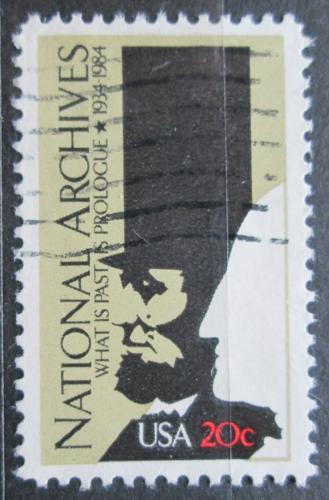 Poštová známka USA 1984 Prezidenti Abraham Lincoln a George Washington Mi# 1689
