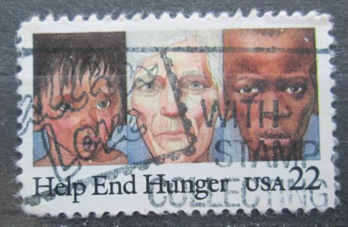 Potov znmka USA 1985 Boj proti hladu Mi# 1776 