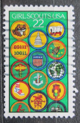 Poštová známka USA 1987 Skautky Mi# 1871