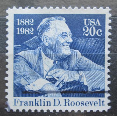 Poštová známka USA 1982 Prezident Franklin D. Roosevelt Mi# 1527