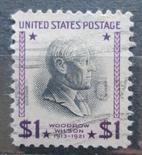 Poštová známka USA 1954 Prezident Woodrow Wilson Mi# 439