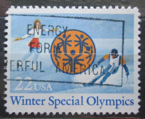 Poštová známka USA 1985 ZOH pro handikepované Mi# 1737