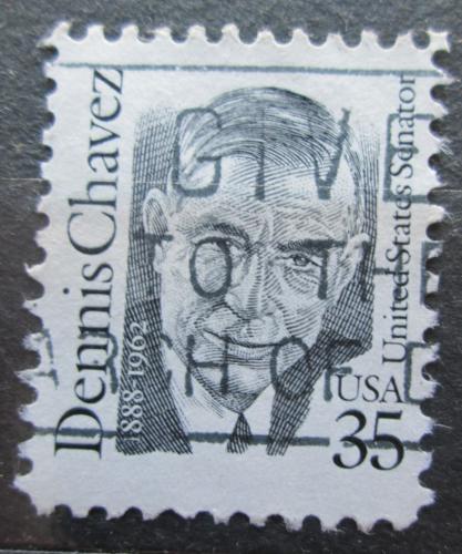 Poštová známka USA 1991 Dennis Chavez, senátor Mi# 2124