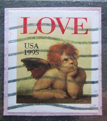 Poštová známka USA 1995 Andìl, Raffael Mi# 2544
