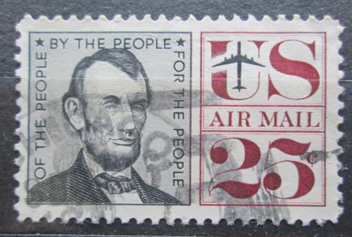 Poštová známka USA 1960 Prezident Abraham Lincoln Mi# 778